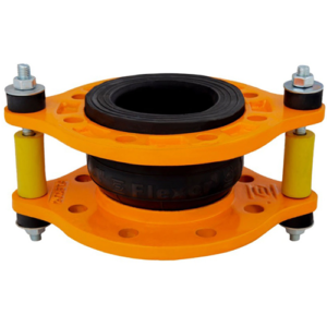 لرزه گیر لاستیکی مهاردار فلنجی