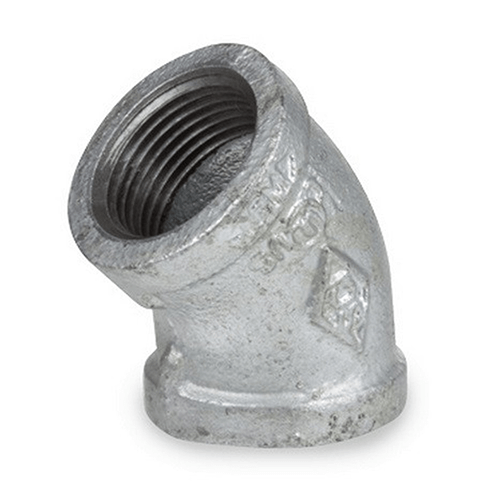 زانو 45 درجه دنده