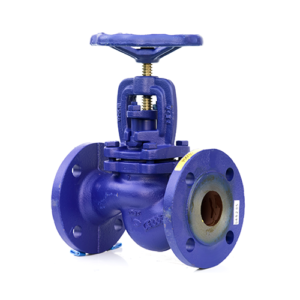 شیر فلکه سوزنی چدن GGG40 PN10