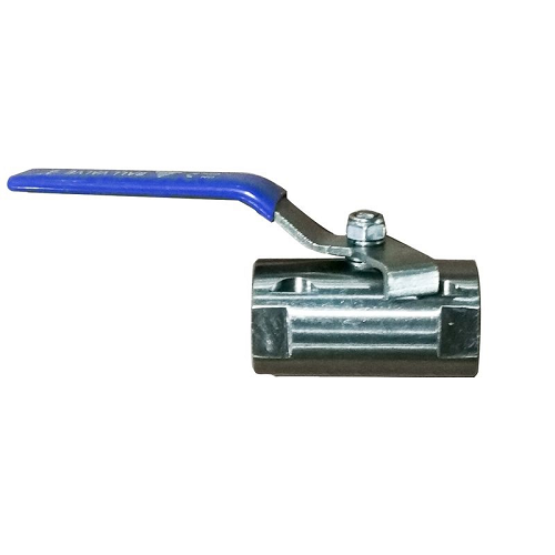 شیر گازی یک تکه دنده استیل 304