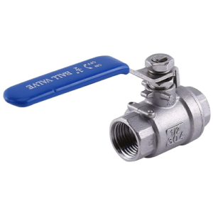 شیر گازی دو تیکه استیل 304