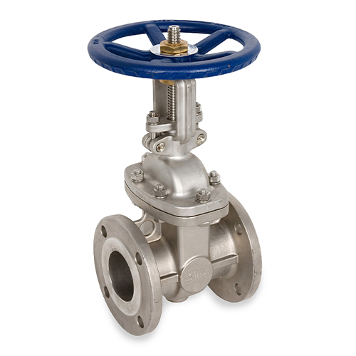 شیر کشویی فلنج دار استیل 304