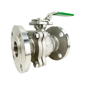 شیر توپی فلنج دار استیل 316