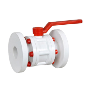 شیر توپی فلنج دار pp