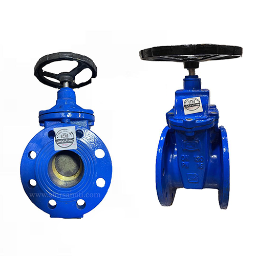 شیر کشویی زبانه برنزی چدن GGG40