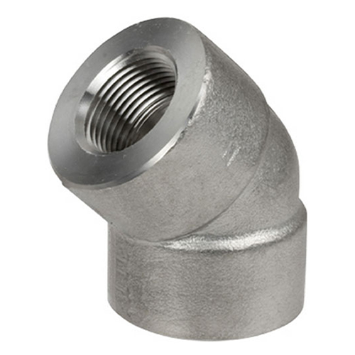 زانو 45 درجه دنده 3000 استیل 316