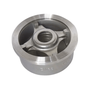 شیر خودکار بین فلنجی تک پلیت بدنه تمام استیل 304