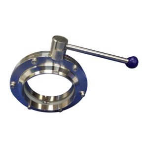 شیر پروانه‌ ای اهرمی استیل 316