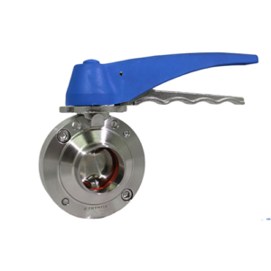 شیر پروانه ‌ای کلاچ دار استیل 316