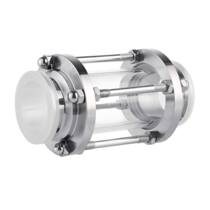 ساید گلاس آب نما استیل 316