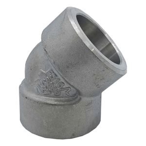 زانو 45 درجه ساکت استیل 316